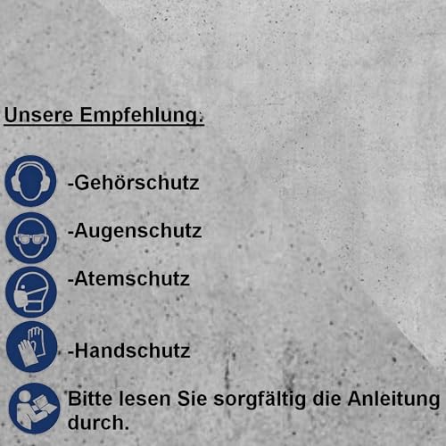 Diamant-Trocken-Kernbohrmaschine EHD 1500 inklusive Staubabsaugung & Diamant Dosensenker Laser Black Turbo – Bild 3