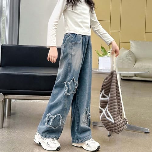 Pantalones elásticos de niña para jugar con movimiento libre sin preocupaciones 2