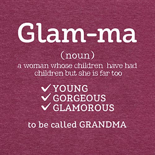 Glamma T Shirt Women Grandma Shirts Funny Cute Grandmother Gift Short Sleeve Mothers Day Tee Top2