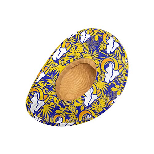 Image of FOCO NFL Womens Floral Straw Hat