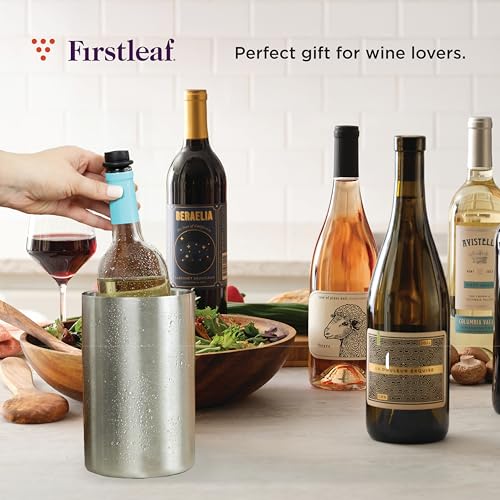 image for Firstleaf Stainless Steel Wine Chiller a Double-Insulated Iceless Bott