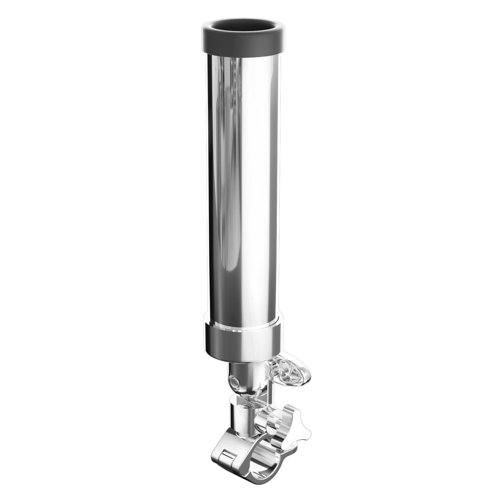 Fishing Rod Holder, 360° Adjustable Clamp Mount Fishing Rod Holder for 1-1/4