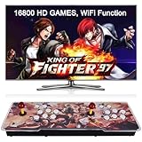 FVBADE[16800 Games in 1] W88 Pandora Box Arcade Game Console WiFi Function to Add More Games Compatible PC & Projector & TV ,3D Games 4 Players Category Favorite List Save/Search/Hide/Pause Games
