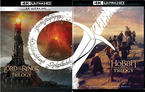 Le Seigneur des Anneaux / Hobbit, The : Motion Picture Trilogy (2 ensembles étendus et théâtraux) (4K Ultra HD)