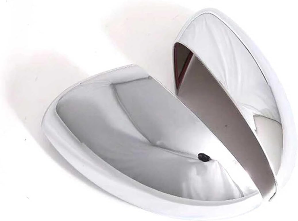 XJPGHA Wing Mirror Covers Caps for Nissan Sylphy 2019-2022, Sturdy Durable Cover Housing Door Mirror Vehicle Accessory Rearview Side Covers,Silver