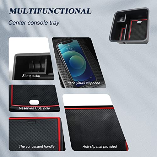 BIBIBO Portaoggetti Bracciolo per VW T-Cross