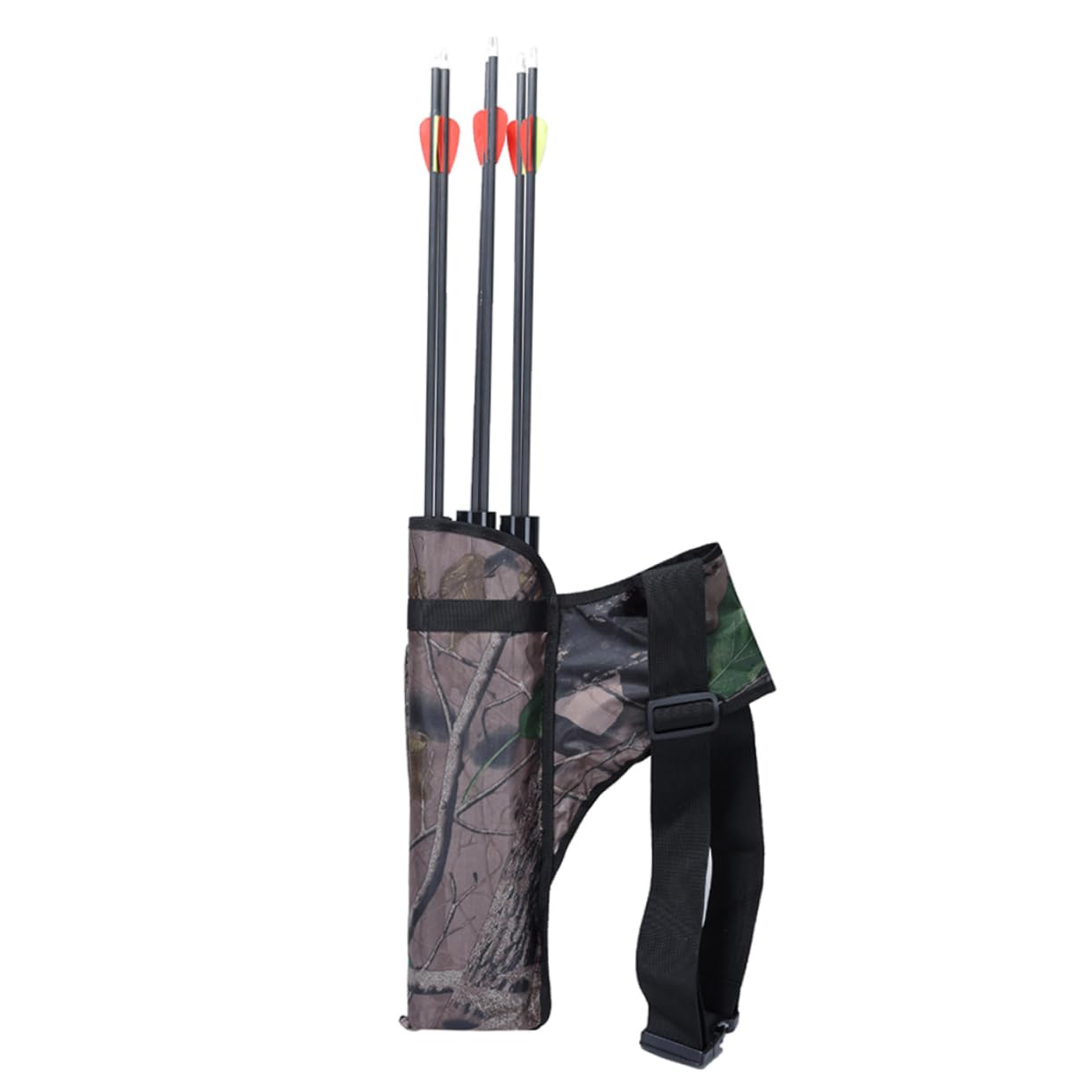GANAZONO Bow Arrow Holder Large Capacity Adjustable Buckle Outdoor Hunting Arrow Pouch PVC Oxford