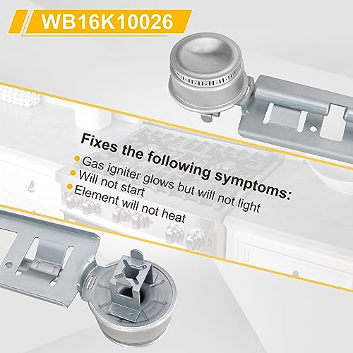 M Motico WB16K10026 Wb29K17 Gas Range Double Burner Assembly Replacement Compatible thumb #3