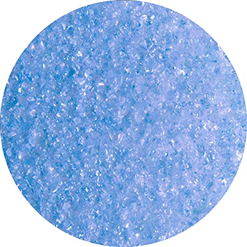 8.5 Oz Pale Blue Transparent Fine Frit - 96 Coe