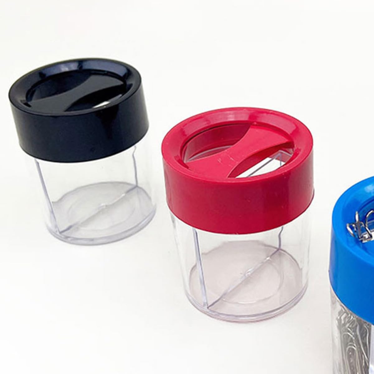 Operitacx 4 Set Porta Graffette Portaoggetti Per Clip Portaoggetti Per Fermagli Magnetico Clip Magnetica Vassoio Organizer Da Scrivania Cassetto Raccoglitori Distributore Di Clip 4 Pezzi * 4