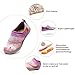 UIN Kids' Fashion Sneaker Colorful Painted Art Funny Walking Casual Loafers Reverie (1Y)