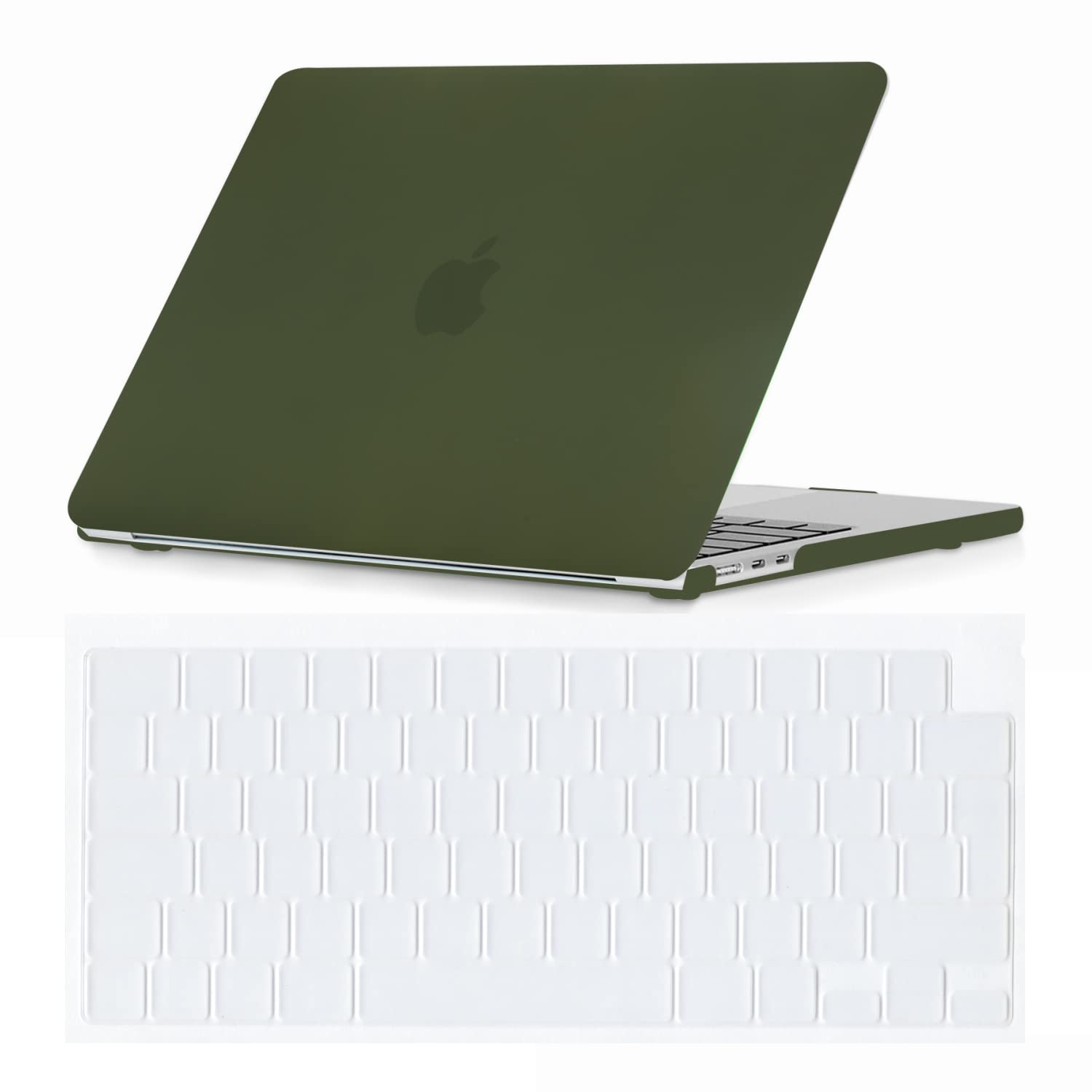 Se7enline Compatible with 2025 2024 2023 2022 2021 MacBook Pro 14 inch Case Hard Shell Laptop Cover for Macbook Pro A2918 A2992 A3112 A3401 A2779 A3434 M5 M4 M3 M2 M1 &TPU Keyboard Skin,Midnight Green — view 203