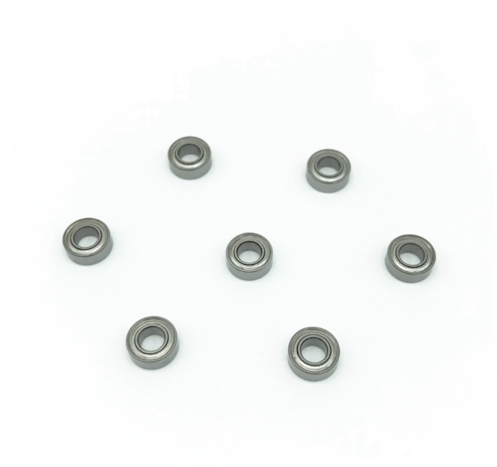 HYUJNAFZR Bimetal Seal Shield Micro deep Groove Bearing 10pcs MR84ZZ 4x8x3mm Deep Groove Ball Bearing Miniature Bearing