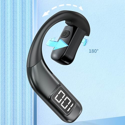 Auricular inalámbrico Bluetooth 5.5 On Ear con gancho miniatura 4