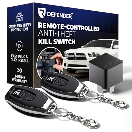 Defender Anti-Theft Intelligent Kill Switch Immobilizer for 2011-2023 Dodge Charger & 2015-2023...