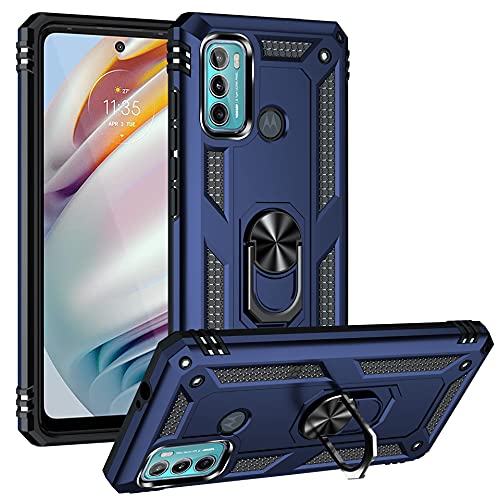 La mejor comparación de Sargentos en G los preferidos por los clientes. 35 Nuevo sargento anti-caída, Moto G Power 5G2023 5G Soporte magnético para teléfono celular, antihuellas, antideslizante, antigolpes amarillos (G 5G 2023, azul)