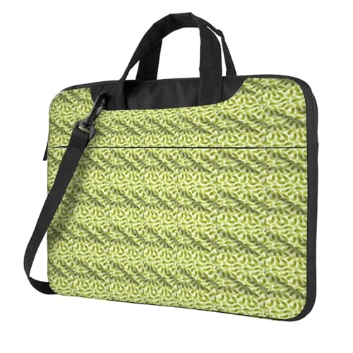 Sac à bandoulière pour ordinateur portable au motif d'aneth unique et moderne