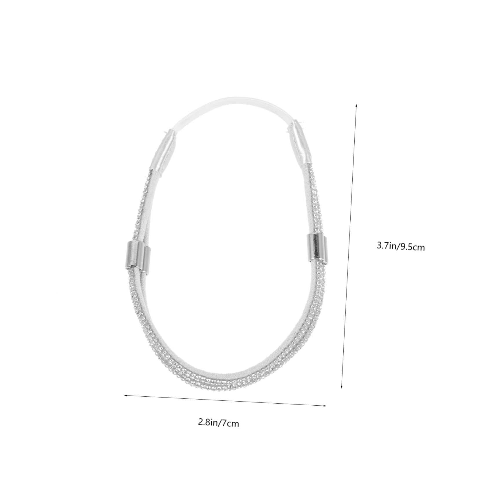 Ipetboom 1 Pair Leather Heel Straps for High Heels Anti-loose Shoe Straps Detachable