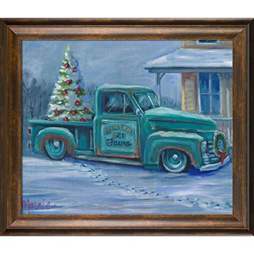 ArtistBe Christmas by Marnie Bourque Framed Canvas Print, 20