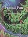 Fractal Fun: a grayscale Coloring Book for adults