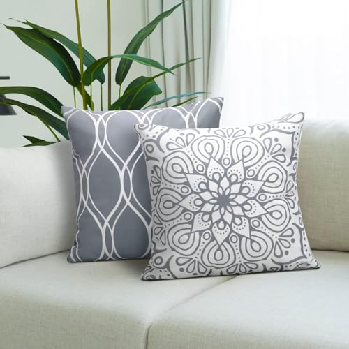 ZHILING Decorative cushion covers 18x18 Set of 4 - Image 2