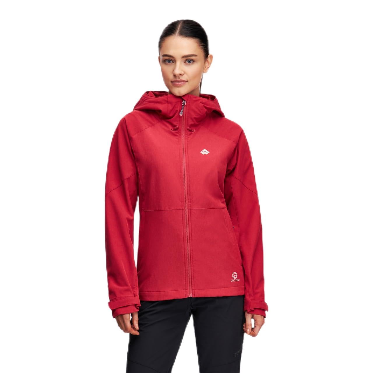 Alpinus Kurtka damska softshell Majadita malinowy FF11349