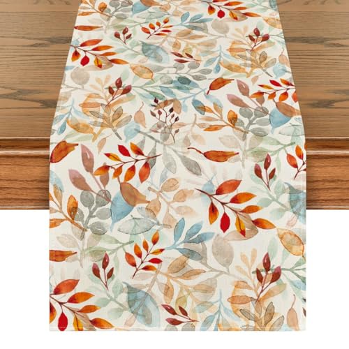Artoid Mode Blätter Herbst Tischläufer, Saisonnal Küche Tisch Dekoration Drinnen Urlaub Party Dekor 40x240 cm Artoid Mode Blätter Herbst Tischläufer, Saisonnal Küche Tisch Dekoration Drinnen Urlaub Party Dekor 40x240 cm