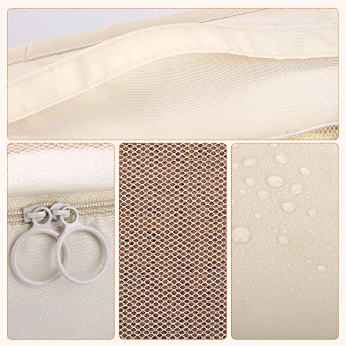 Image of Packing Cubes Set for Travel (Beige, 6 Packing Cubes)