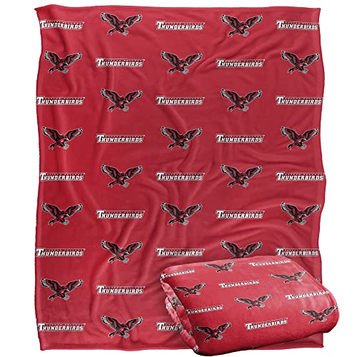 Casper College Blanket, 50"x60" Logo Pattern, Silky Touch Super Soft Throw Blanket