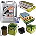 Produktbild QR-PARTS 69388594 Filter Set Inspektionspaket 5 Liter Motoröl Top Tec 4200 5W-30 MANN-FILTER Innenraumfilter Kraftstofffilter Luftfilter Ölfilter