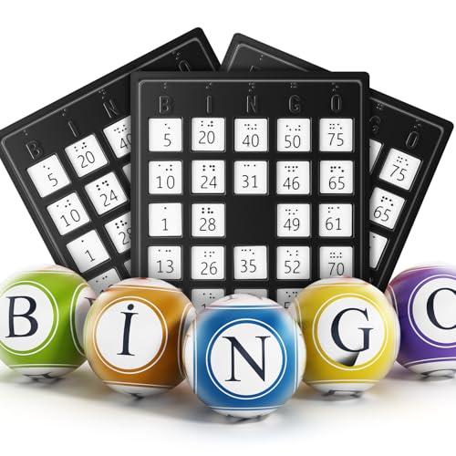Juego de Mesa Brailled Bingo para Ciegos y Videntes miniatura 4