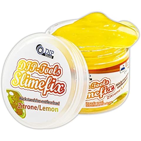 DIP-Tools - Effective keyboard cleaning - The perfect cleaning gel for PC cleaning - Camera cleaning or car interior cleaner (lemon, 160g) Cover