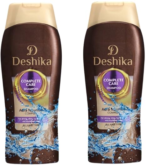 Complete Care Shampoo for All Hair Types Aqua Nourish Complex Shampoo for Strong Smooth Soft & Shiny Hair Daily Hair Cleansing & Nourishing Shampoo for Men & Women 650ml Pack of 2-image-32