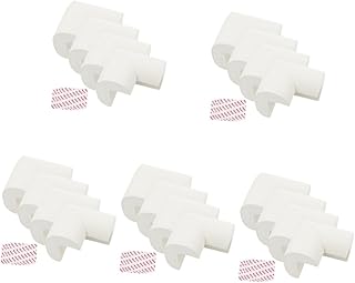Toyvian 20 Peças Em Forma De L Ângulo Anticolisão À Prova De Crianças Protetor De Canto À Prova De Bebê Protetores De Canto Pára-choques Guarda Móveis De Canto Móveis Infantis Móveis