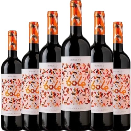 Borsao Bole vino tinto joven con crianza en roble, Syrah y Garnacha de España. Aromas intensos, 15% Vol. y perfecta armonía entre fruta y especias.| 6 botellas