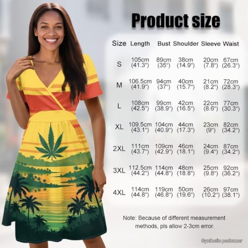 Image of Women's Summer Dresses Short Sleeve Formal Dresses with Pockets | Lightweight polyester fabric delivers cool airflow during hot summer outdoor activities