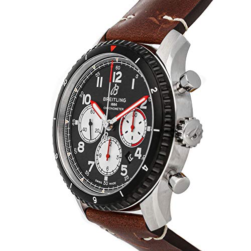 Breitling Aviator 8 B01 Chronograph 43 Mosquito Black Dial Watch AB01194A1B1X22