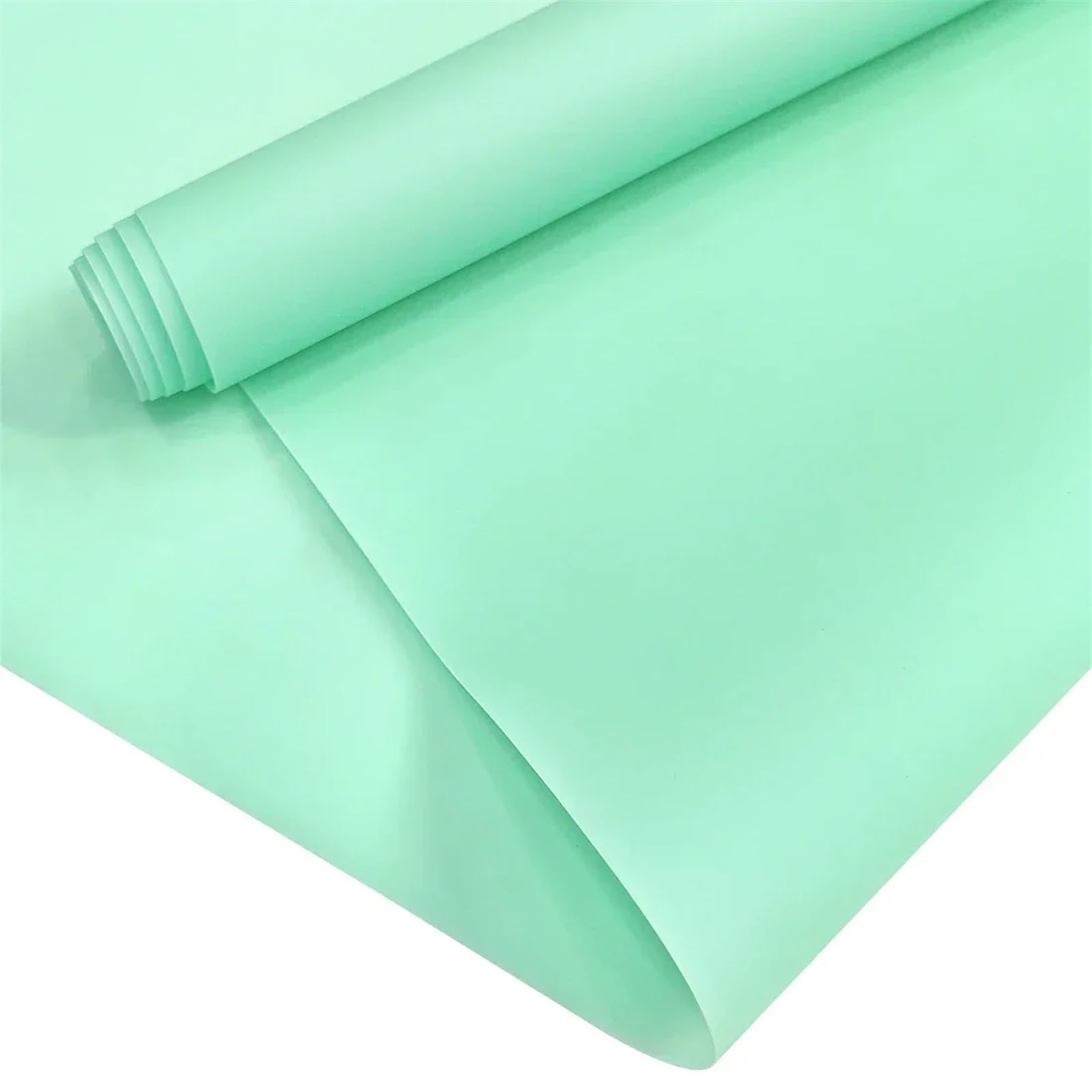Tejido de PVC Transparente, Rollo de Tela Vinilo gelatinoso PVC, 30 x 135 cm, Multicolor(Color 13)