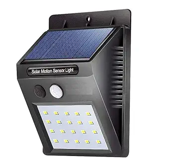 Viraaji20 LEDs Solar Motion Sensor Light for Outdoor Garden, Terrace Light, Wireless Waterproof Solar Lights for Home with Motion Sensor Solar Powered Night Spotlight (1)