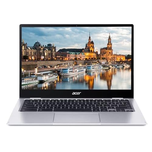 2022 Acer Convertible 2-In-1 Chromebook-13Inch Frameless Fhd Ips Touchscreen, Qualcomm 8-Core Processor, 4Gb Ddr4 Ram, 64Gb Emmc Ssd, Webcam, Chrome Os (Renewed) (Silver) #TOP3
