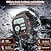 SGJIK Military Smart Watches Built-in GPS, 100+ Sport Modes for Men with, Smartwatch for Android Phones and iPhone, 1.75