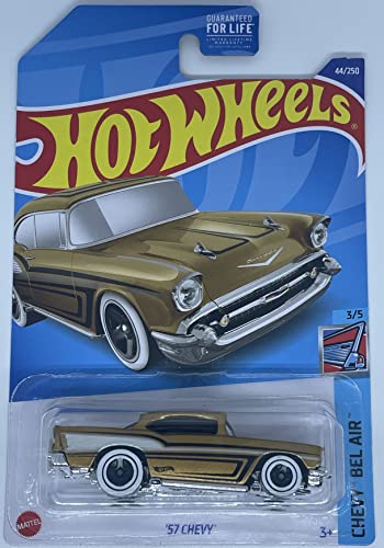 Hot Wheels 2022 - '57 Chevy - Gold - Chevy Bel Air 3/5-44/250 miniatura 1