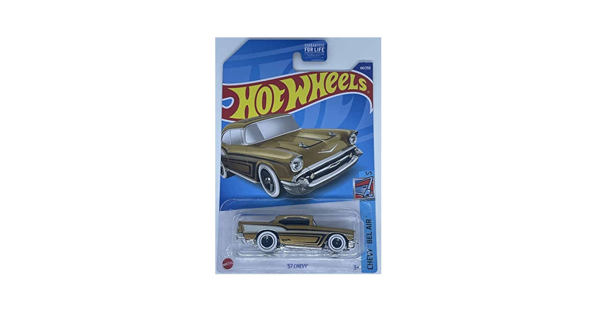 Amazon.com: Hot Wheels 2022 - '57 Chevy - Gold - Chevy Bel