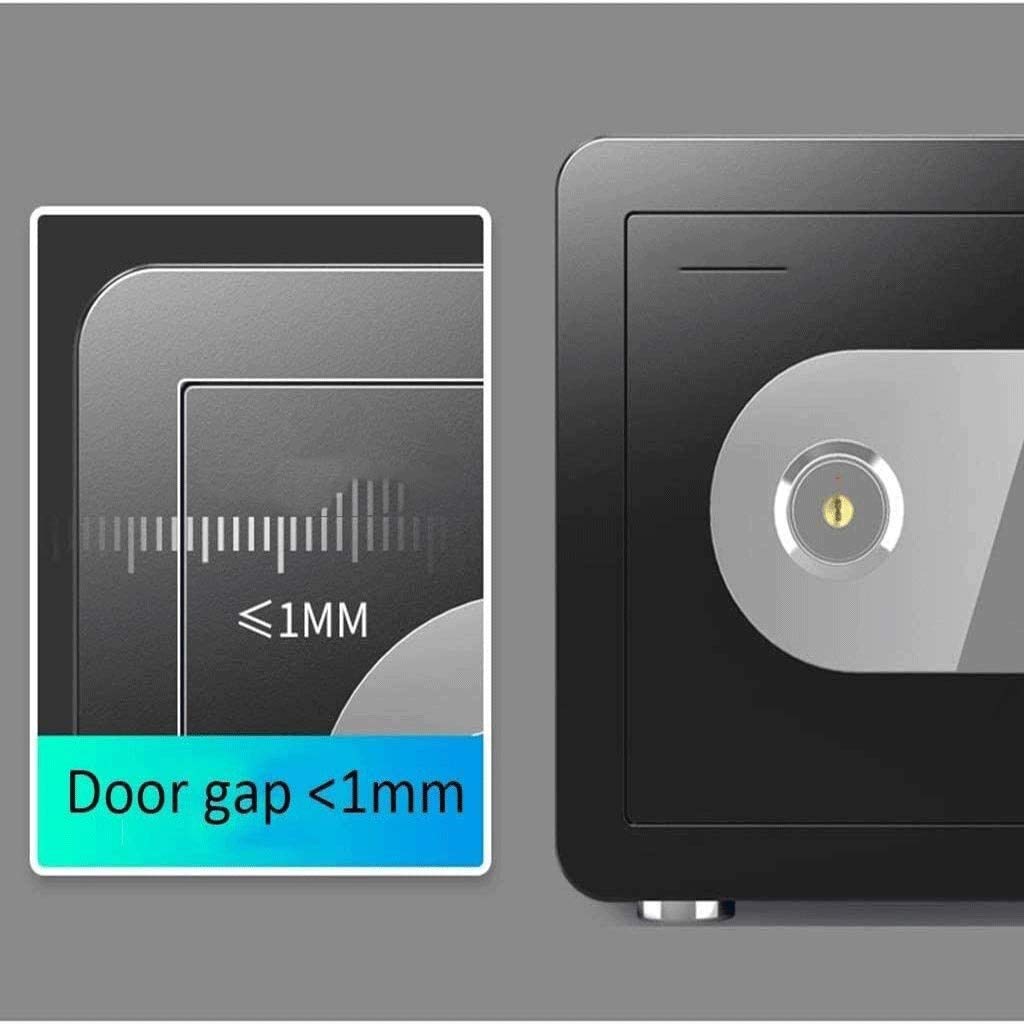 Caja fuerte digital electrónica de lujo, caja fuerte para oficina en casa, adecuada para documentos de oficina, joyas y objetos de valor ()