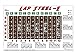 Lap Steel E Tuning Guitar Fretboard Note & Rolls Chart - Beginners & Intermediate Instructional Easy Poster Chords 11