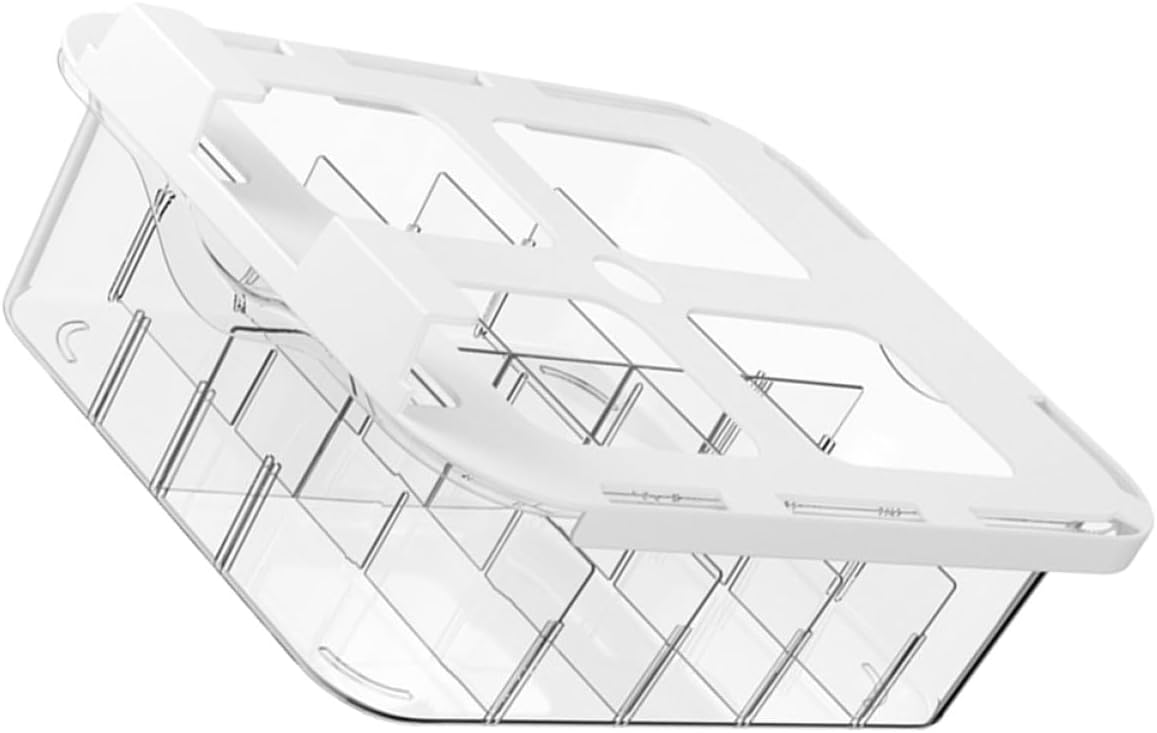 Cabinet Socks Holder Drawer Organizer with 15 Compartments, Adhesive Closet Sock Storage Box for Clothing and Underwear Organization, Dustproof Divider for Home Closet