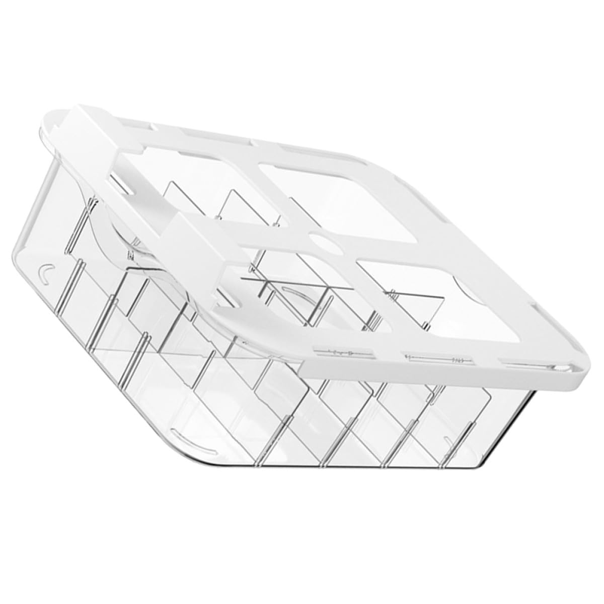 Organisateur de tiroir à vêtements transparent pour placard ordonné