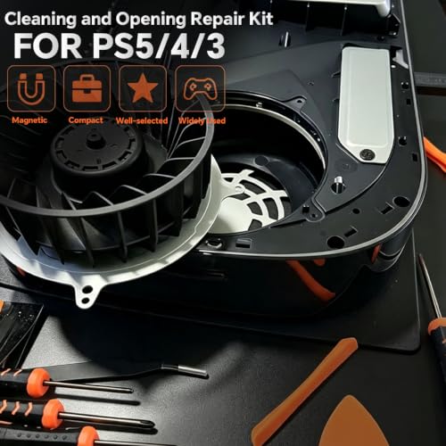 Cleaning and Repair Tool Kit for PS4 PS5 Console Controller NEWFIX TR9 Security Torx - image 5