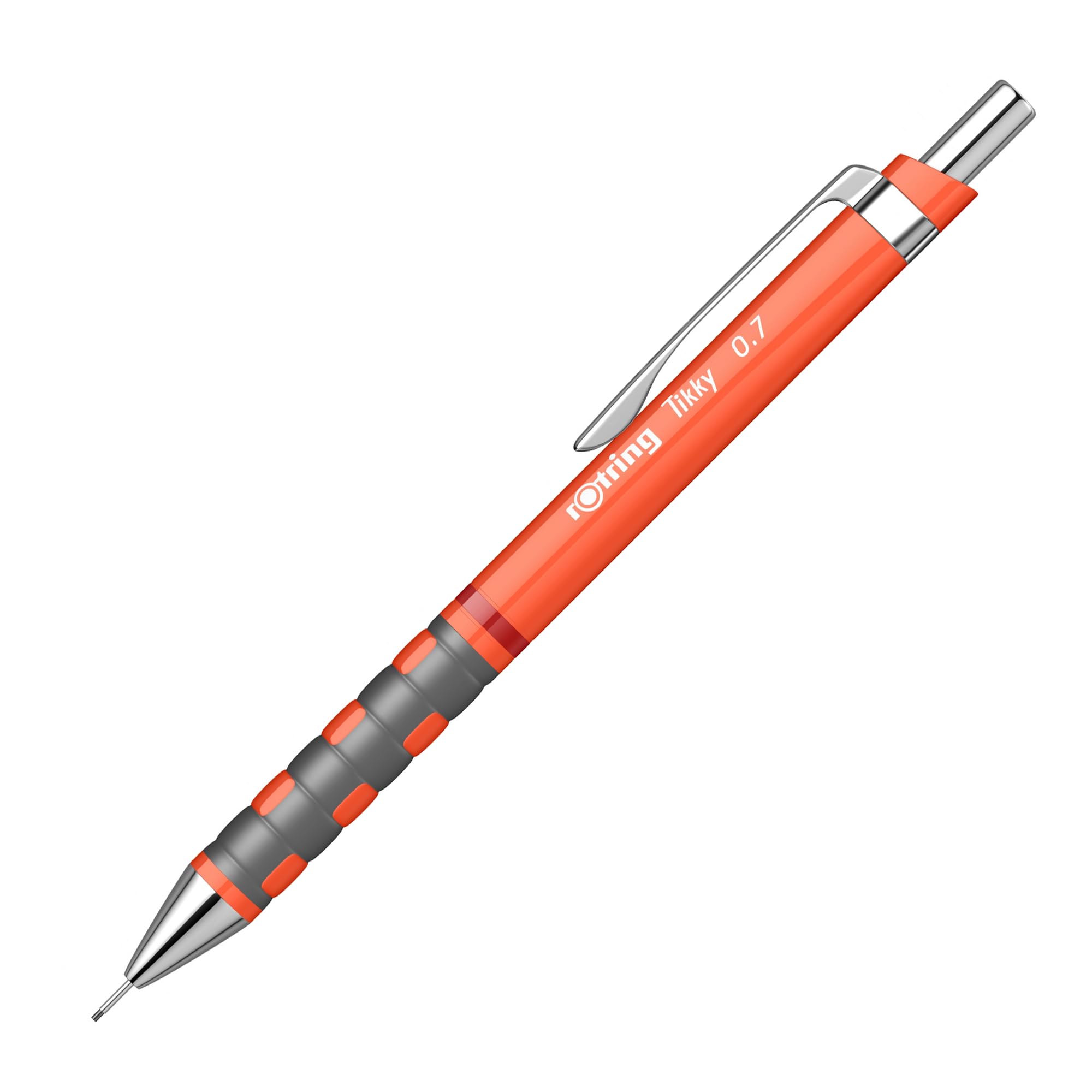 RotringTikky Mechanical Pencil, HB, 0.7 mm, Neon Orange