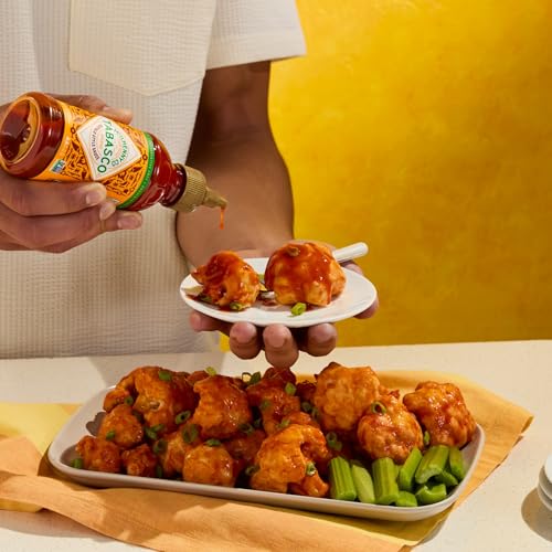 Tabasco Squeeze Scharfe Soße Multipack - Sriracha, Buffalo Sauce und Salsa Picante - Würzige Hot Sauce set mit 3x Easy-To-Squeeze Flaschen von 256ml - Gluten-, konservierungsmittel- und fettfrei